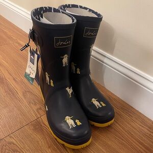 Joules Molly Welly Rainboots - Golden Retrievers